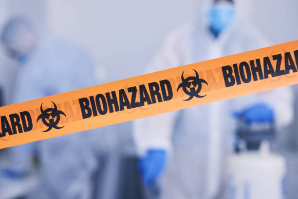 Professional Blood Cleanup technician working in Rosamond, CA